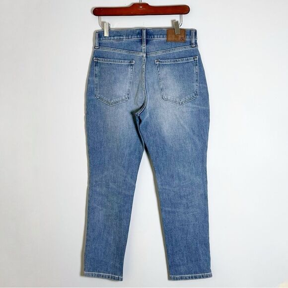 Banana Republic Petite Light Wash Ankle High-Rise Jeans - Picture 4 of 6